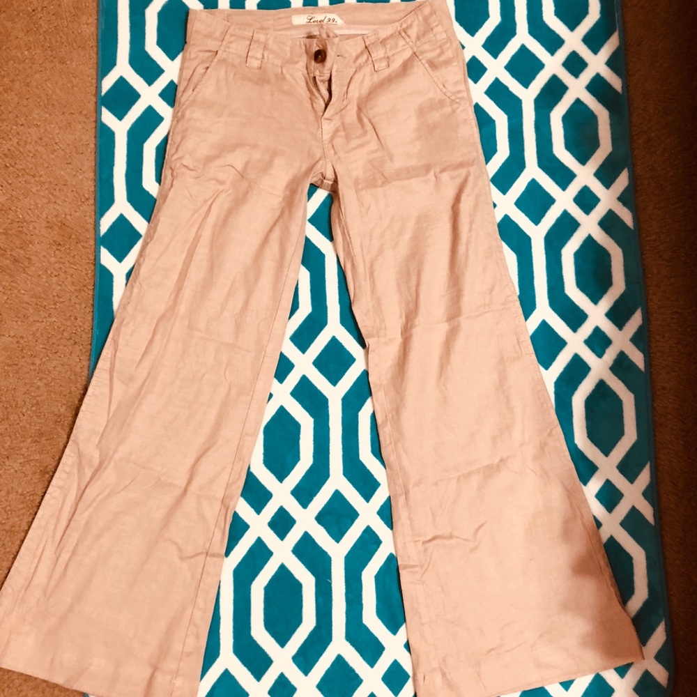 Level 99 khaki linen pants